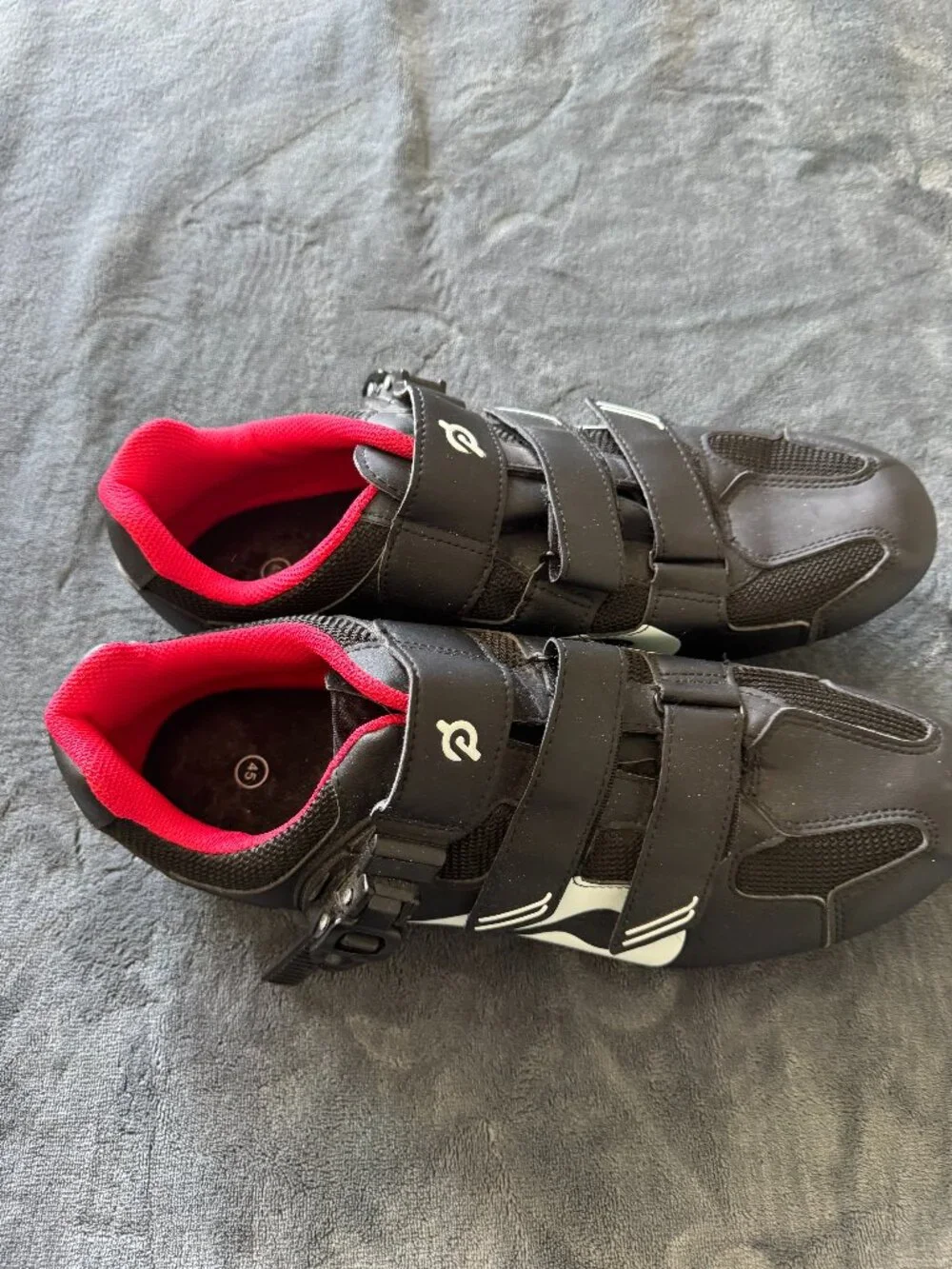 Peloton Cycling Shoes Size 45 Delta Cleats Installed Barely Worn